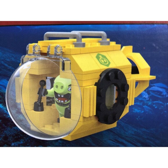 Angry Birds Building Block Set Pig Submarine 103pc EK81011 Ages 5+ - Picture 4 of 8